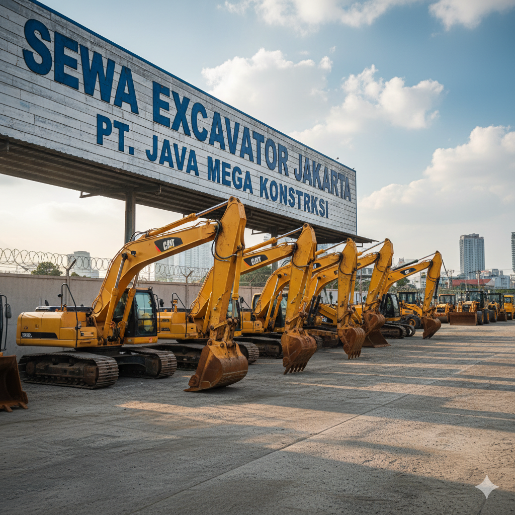 Sewa Excavator PC75 Jakarta - Rental Alat Berat Beko