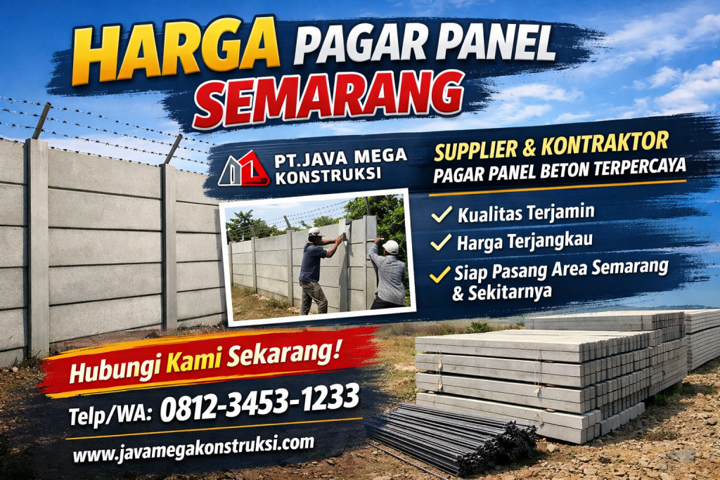 Harga Harga Pagar Panel Semarang Terbaru 2026