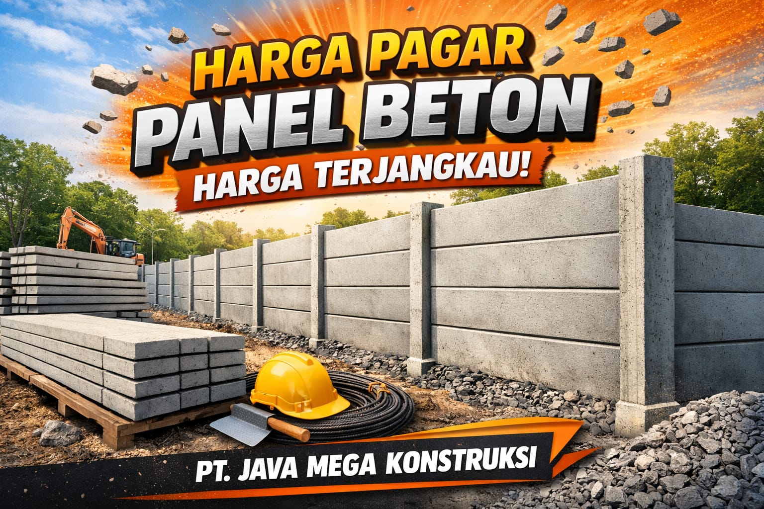 Harga Pagar Panel Beton