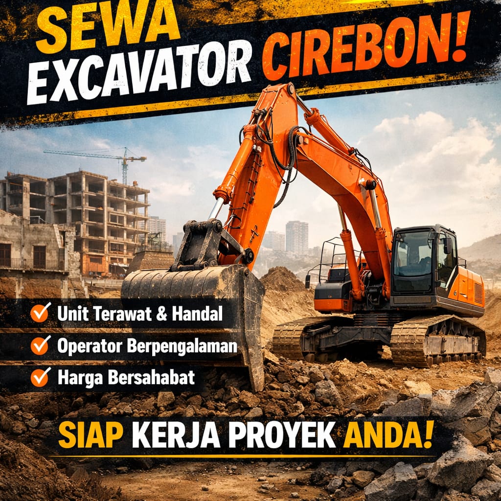 Harga Sewa Excavator Per Hari Cirebon 2026