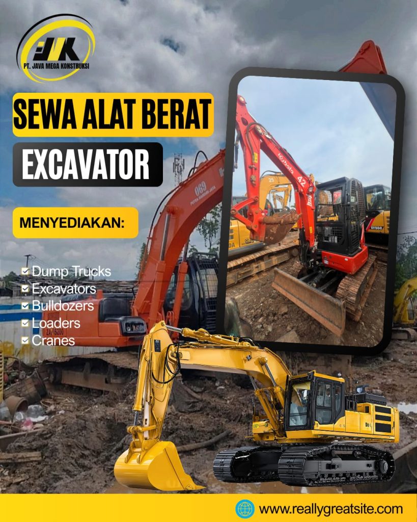 Sewa Excavator Bekasi Update Terbaru 2026
