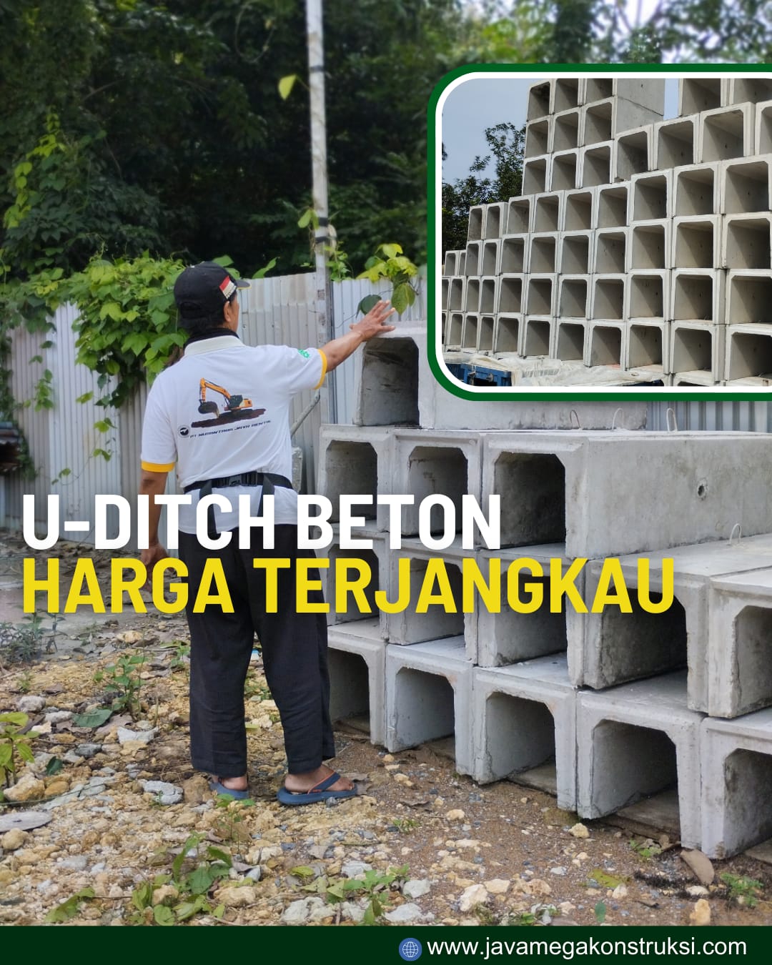 Harga Jual U Ditch Beton Bekasi Saluran Air 2026